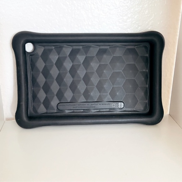 KINDLE FIRE Tablet Cover Amazon FreeTime Black Protective Foam Case • NEW - Picture 2 of 8
